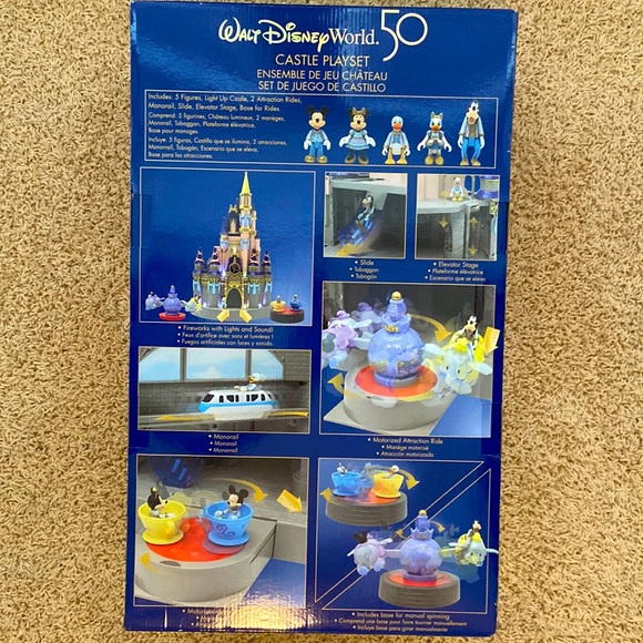 DISNEY PARK EXCLUSIVE LIMITED EDITION 50 ANNIVERSARY LIGHT UP CINDERELLA… - Picture 10 of 16